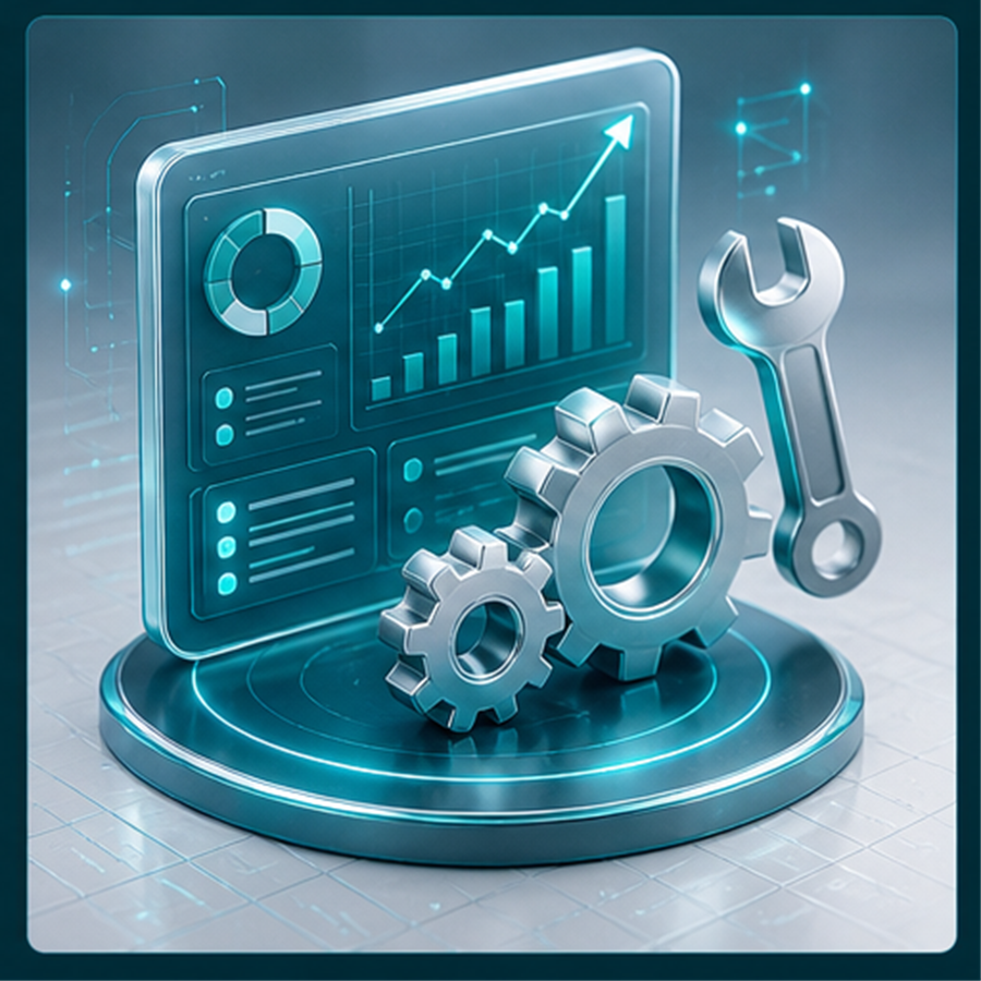 Maintenance & Growth 3D visual
